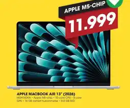 Punkt1 Apple Macbook Air 13" (2026) tilbud