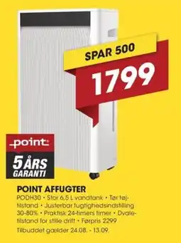 Punkt1 Point affugter tilbud