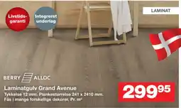 Bauhaus Berry Alloc Laminatgulv Grand Avenue tilbud