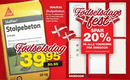 Bauhaus Skalflex Stolpebeton tilbud