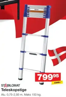 Bauhaus Stabilomat Teleskopstige tilbud