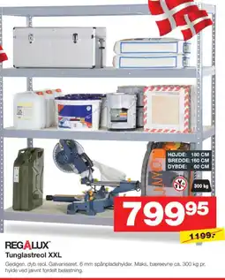 Bauhaus Regalux Tunglastreol XXL tilbud