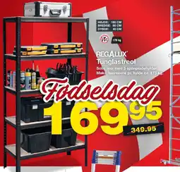 Bauhaus Regalux Tunglastreol tilbud