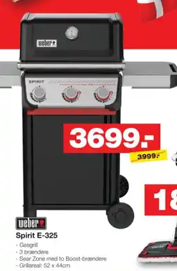 Bauhaus Weber Spirit E-325 tilbud