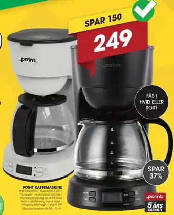 Point kaffemaskine