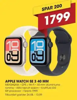 Punkt1 Apple Watch SE 3 40 MM tilbud
