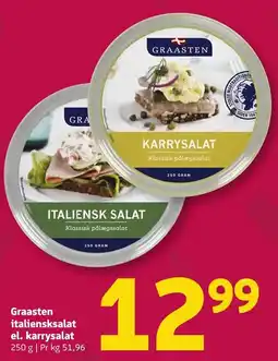 Løvbjerg Graasten italiensk salat el. karrysalat tilbud