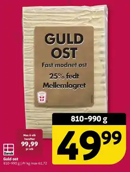 Løvbjerg Guld ost tilbud