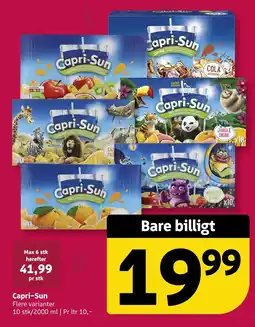 Løvbjerg Capri-Sun tilbud