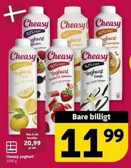 Løvbjerg Cheasy yoghurt tilbud