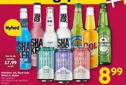 Løvbjerg Heineken Sol Royal Club Mokai Shaker tilbud