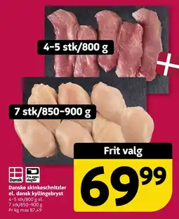 Løvbjerg Skinkeschnitzler Kyllingebryst tilbud