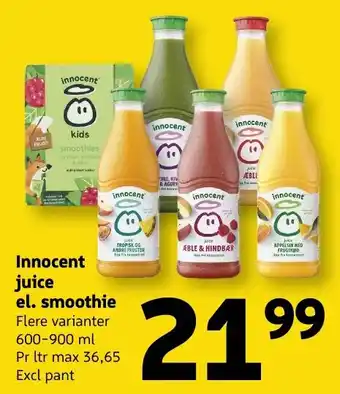 Innocent juice el. smoothie