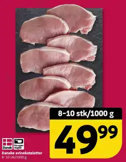 Løvbjerg Svinekoteletter tilbud