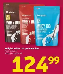 Løvbjerg Bodylab whey 100 proteinpulver tilbud