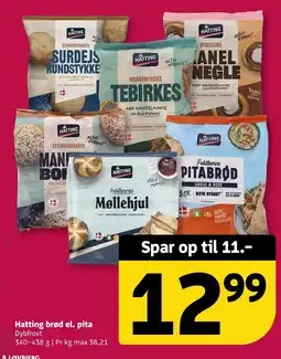Løvbjerg Hatting brød el. pita tilbud