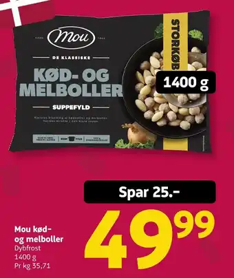 Løvbjerg Mou kød- og melboller tilbud