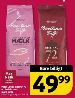 Løvbjerg Peter Larsen kaffe original 72 tilbud