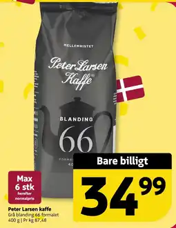 Løvbjerg Peter Larsen kaffe tilbud