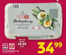Løvbjerg Danæg økologiske æg tilbud