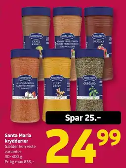 Løvbjerg Santa Maria krydderier tilbud