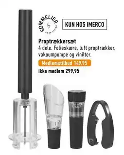 Imerco Proptrækkersæt tilbud