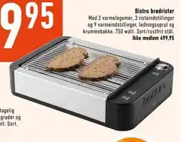 Imerco Bistro brødrister tilbud