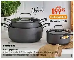 Imerco morsø Gusto grydesæt tilbud