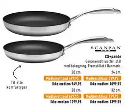 Imerco SCANPAN CS+pande, Medlemspris tilbud