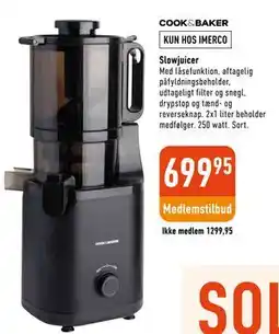 Imerco Slowjuicer tilbud