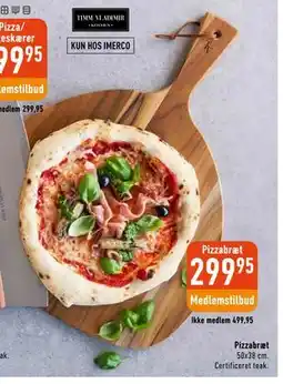 Imerco Pizzabræt tilbud