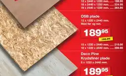Bauhaus OSB plade tilbud