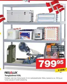Bauhaus REGALUX Tunglastreol XXL tilbud