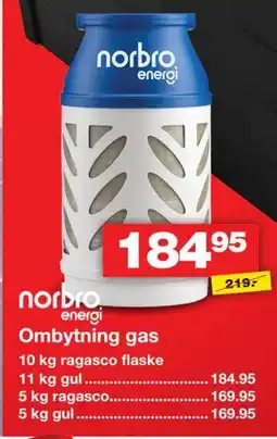 Bauhaus norbro energi Ombytning gas tilbud