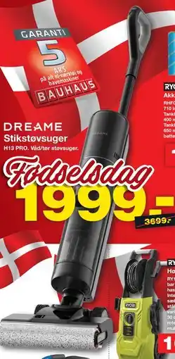 Bauhaus DREAME Stikstøvsuger tilbud