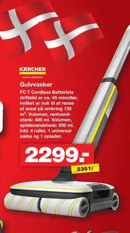 Bauhaus KÄRCHER Gulvvasker tilbud