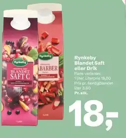 Let-Køb Rynkeby Blandet Saft eller Drik tilbud