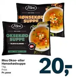 Let-Køb Mou Okse- eller Hønsekødsuppe tilbud