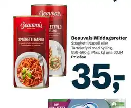 Let-Køb Beauvais Middagsretter tilbud