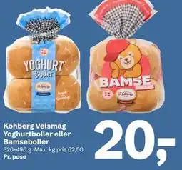 Let-Køb Kohberg Velsmag Yoghurtboller eller Bamseboller tilbud