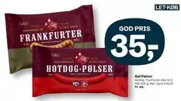 Let-Køb Gøl Pølser tilbud
