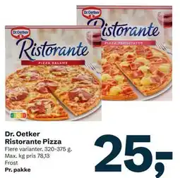 Let-Køb Dr. Oetker Ristorante Pizza tilbud