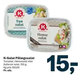 Let-Køb K-Salat Pålægssalat tilbud