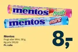 Let-Køb Mentos tilbud