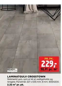 jem & fix LAMINATGULV CROSSTOWN tilbud