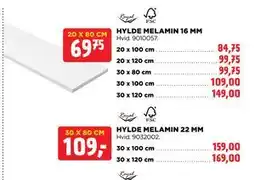 jem & fix HYLDE MELAMIN 22 MM tilbud