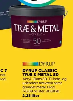 jem & fix DYRUP CLASSIC TRÆ & METAL 50 tilbud