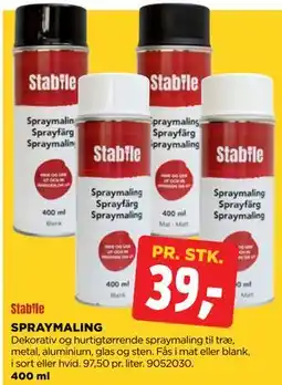 jem & fix SPRAYMALING tilbud