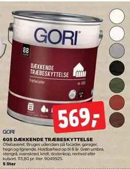 jem & fix GORI 605 DÆKKENDE TRÆBESKYTTELSE tilbud