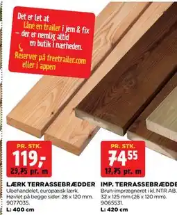 jem & fix LÆRK TERRASSEBRÆDDER tilbud